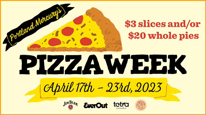 Let's Celebrate... the <em>Mercury</em>'s PIZZA WEEK Starts Monday, April 17! 🍕😍